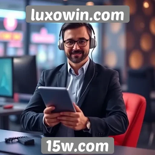 Como funciona o suporte ao cliente em luxowin.com