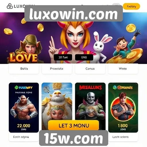Novas funcionalidades no luxowin.com