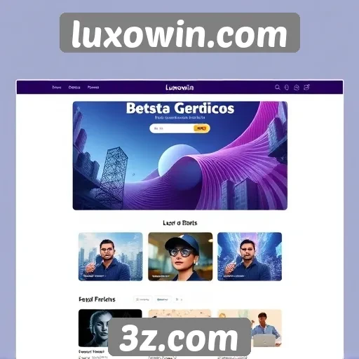 Interface do usuário do luxowin.com é intuitiva e acessível